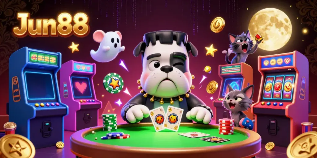 Experience thrilling card games at Jun88 with a lively atmosphere bursting with energy and fun!