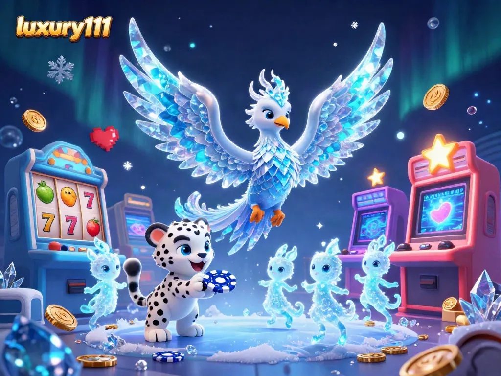 Experience high-stakes action with luxury111 in a vibrant casino scene featuring dynamic game elements.