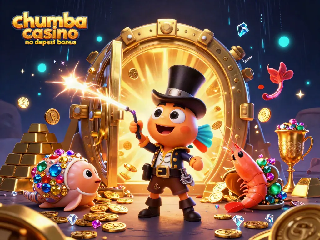Engage with Chumba Casino no deposit bonus offers while exploring a treasure-filled underwater world.