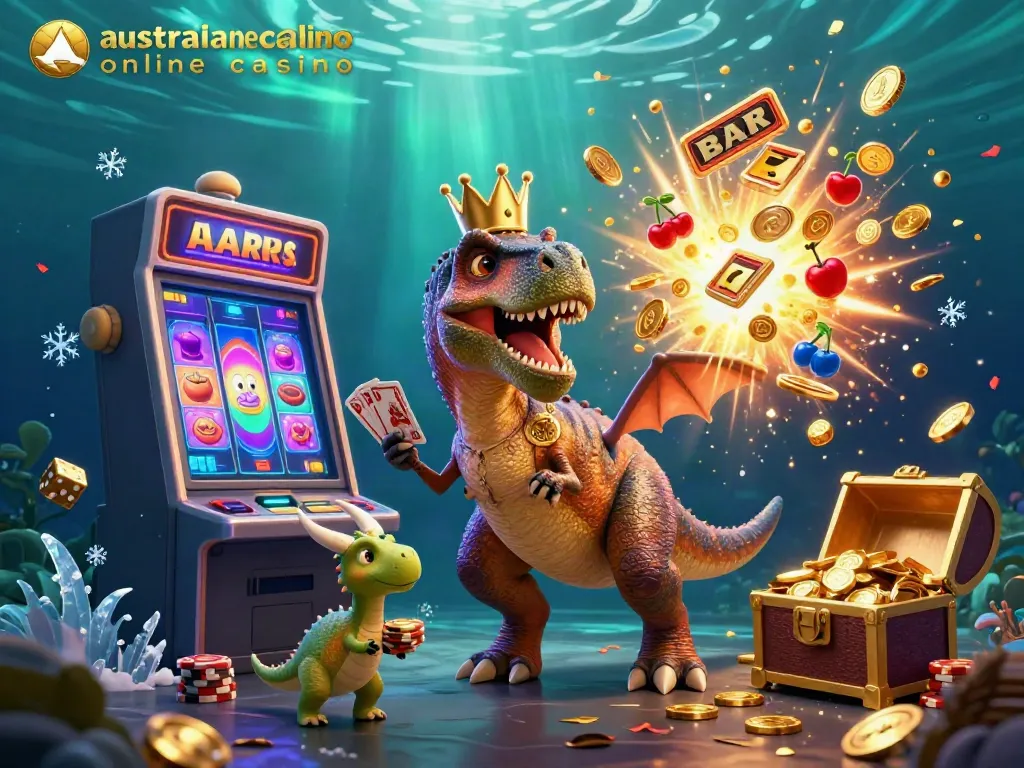 Experience the thrill of australianonlinecasino online casino with a dinosaur casino showdown.