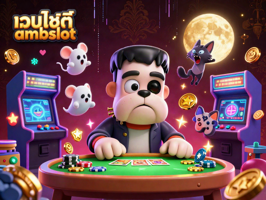 เว็บไซต์ ambslot เล่นเกมคาสิโนในบรรยากาศที่หลอนพริ่มไปด้วยซอฟท์แวร์ 3D สนุกสุดยอด