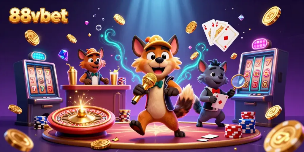 Experience high-energy action at 88vbet with vibrant casino characters and games