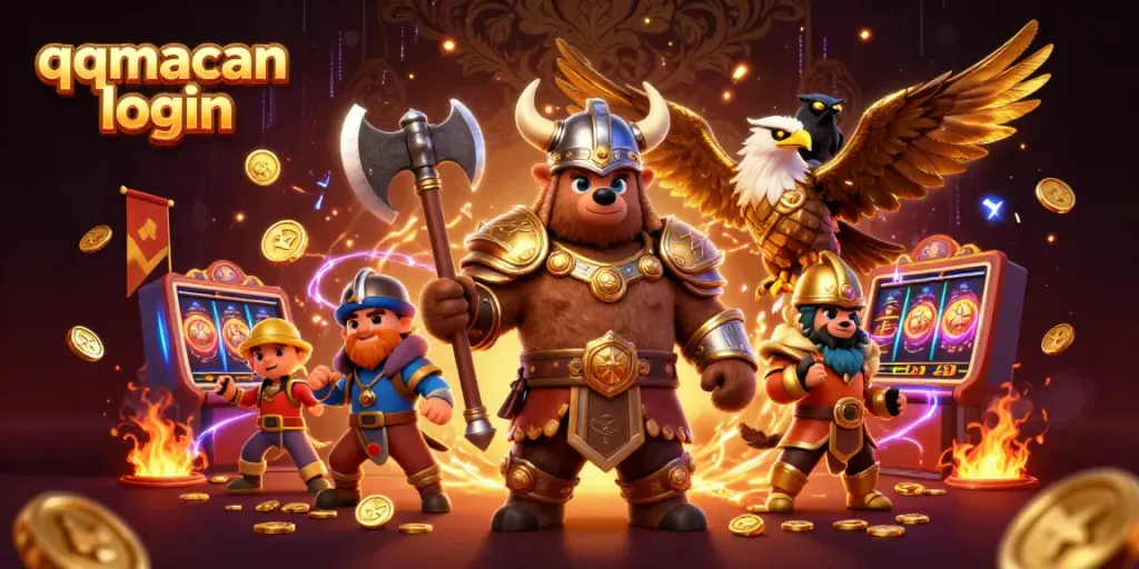 Experience thrilling gameplay with qqmacan login featuring vibrant slot action and dynamic characters.