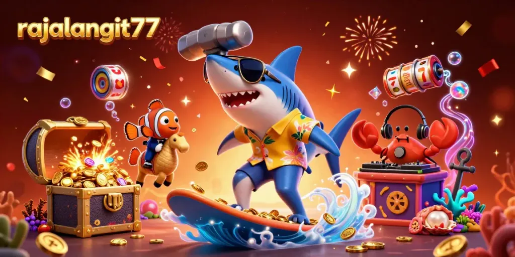 Rajalangit77 menghadirkan slot gacor terpercaya dengan suasana meriah di bawah laut.