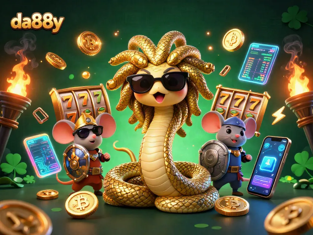 Engage with da88y for thrilling gaming moments featuring Medusa, warrior mouse, and slot excitement.