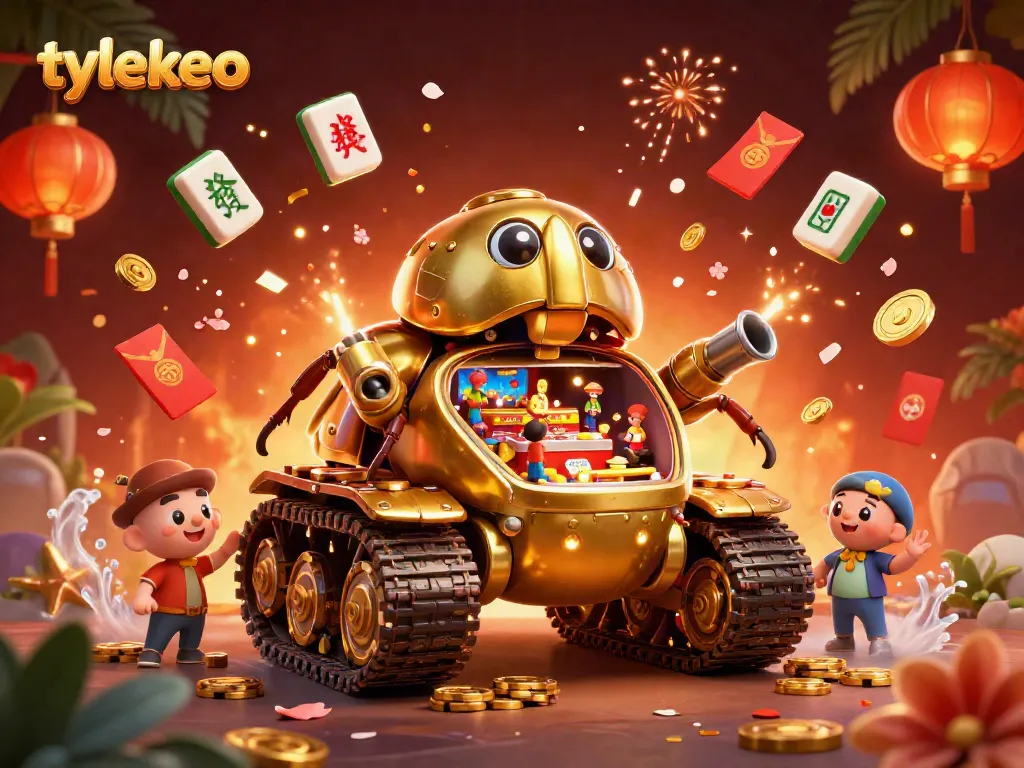 Engage in sports betting with tylekeo's dynamic casino experience featuring a vibrant beetle tank.