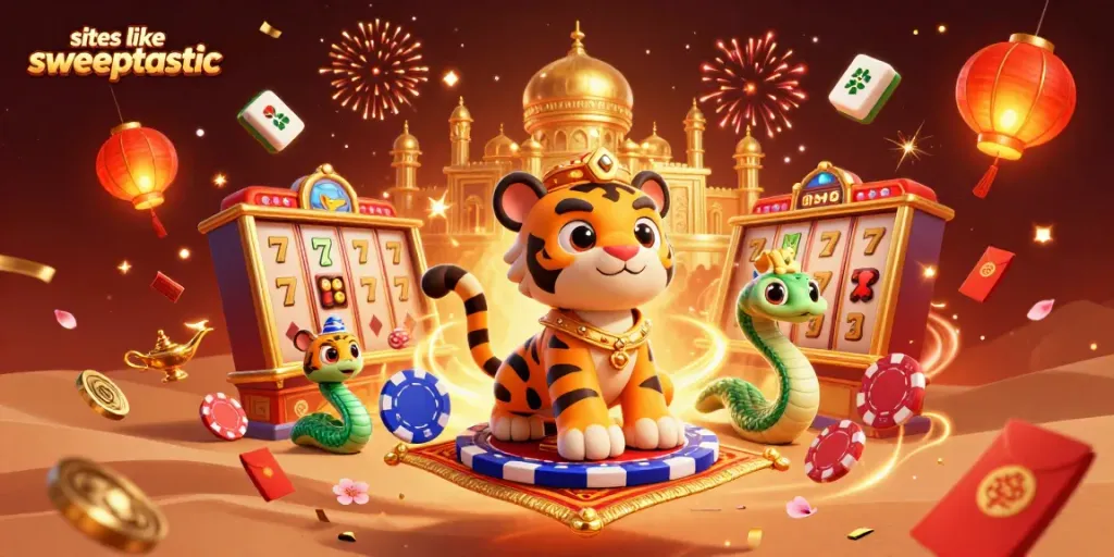 Explore engaging slots like Sweeptastic through animated characters and vibrant visuals.